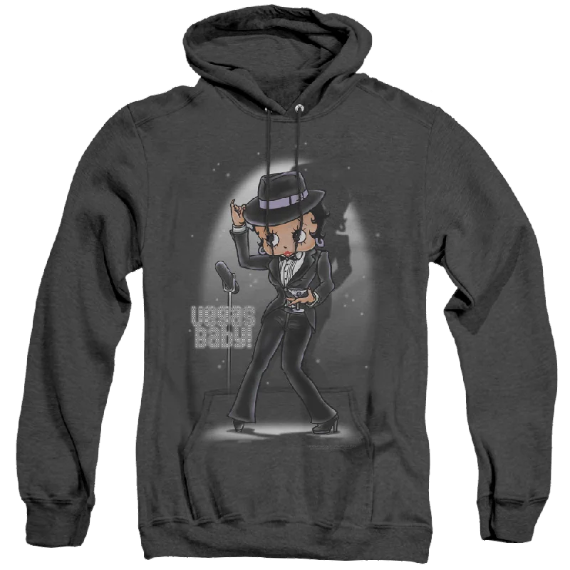 Year-End Sale relaxed fit hoodieBetty Boop Vegas Baby - Heather Pullover Hoodie