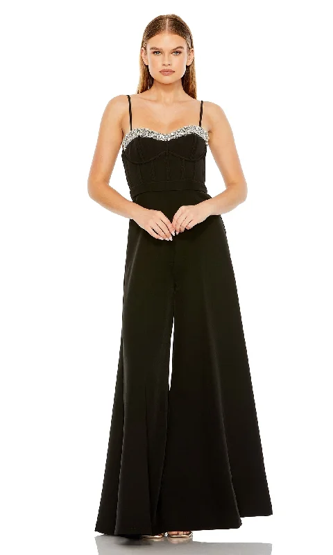 fitted cocktail dressMac Duggal Long Formal Jumpsuit 11765