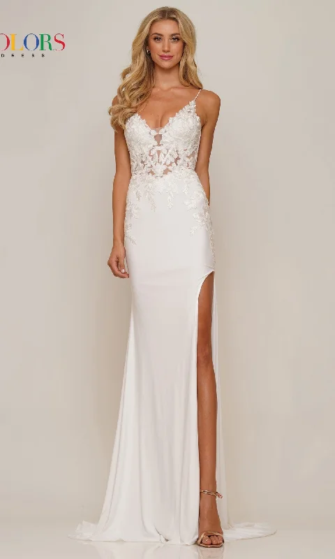 Fantastic Offers t-shirt dressFormal Long Dress G1086 By Colors Dress
