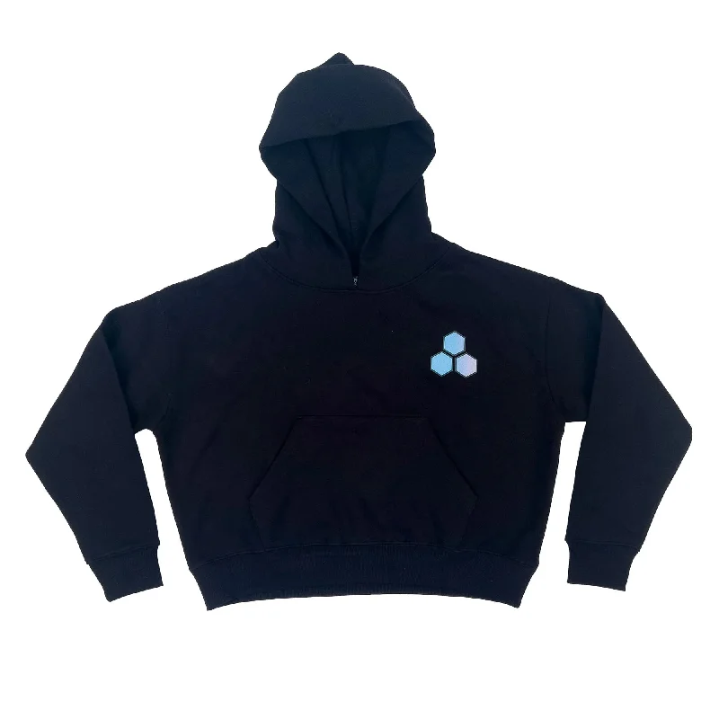 While Supplies Last fashion casual hoodieChannel Islands Fade Flag Women's Hoodie - Black