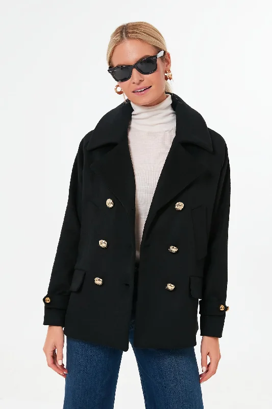 Deal Dash long-sleeve coatBlack David Coat