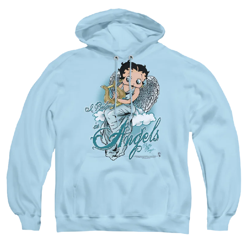 Online Only casual fit hoodieBetty Boop I Believe In Angels - Pullover Hoodie