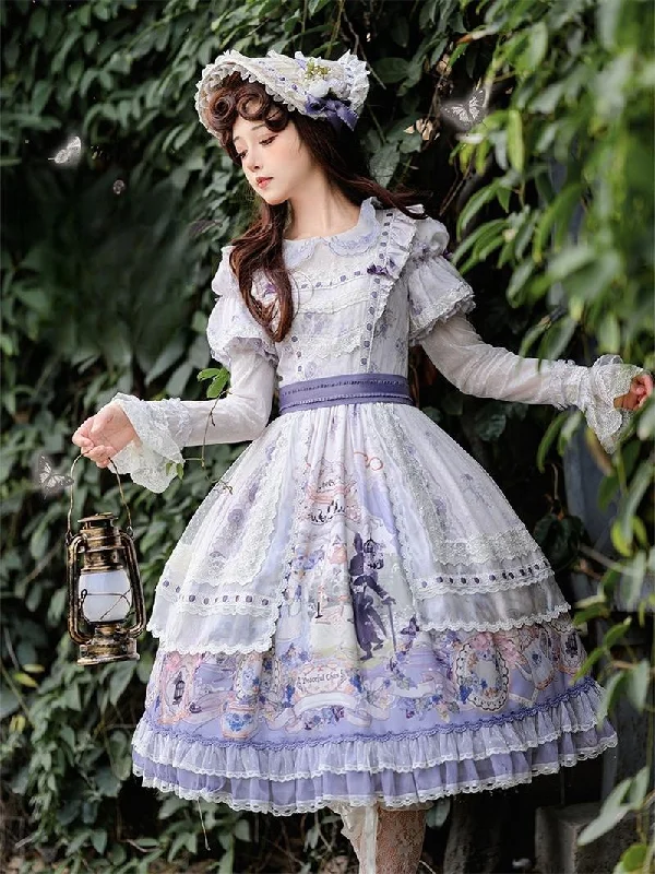 Price Cut silk dressBaduoni~Red Bunny Tea Party~Sweet Lolita OP Classic Dress with Detachable Apron BNT Price Cut silk dressBaduoni~Red Bunny Tea Party~Sweet Lolita OP Classic Dress with Detachable Apron BNT