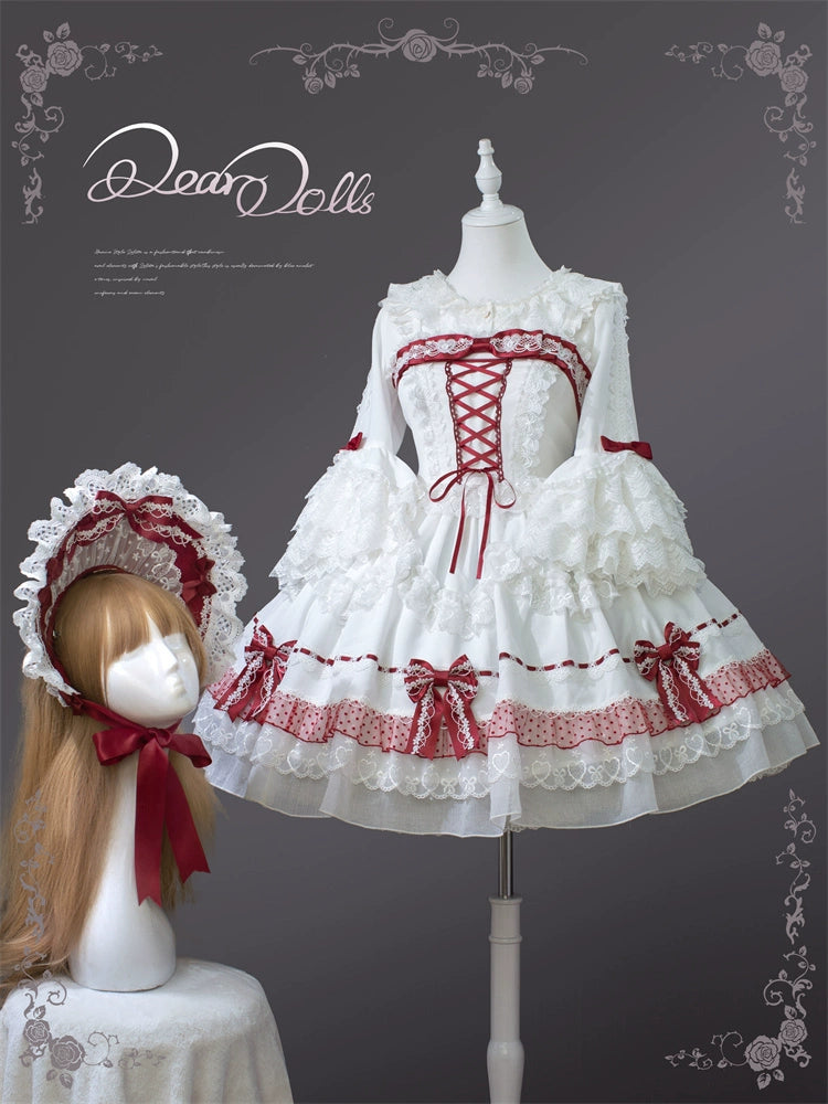Price Cut modern dressTo Alice~Dear dolls~Sweet Lolita JSK Suit Princess Lolita Blouse and BNT