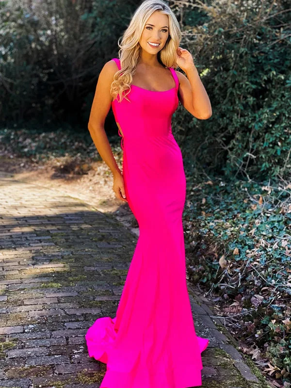 Crazy Deals off-the-shoulder dressSexy Mermaid Hot Pink Open Back Long Floor-Length Prom Dress Backless Mermaid Formal Party Dress Y970 Crazy Deals off-the-shoulder dressSexy Mermaid Hot Pink Open Back Long Floor-Length Prom Dress Backless Mermaid Formal Party Dress Y970