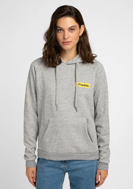 fashion gym hoodieHoodie Smiley Female Grey