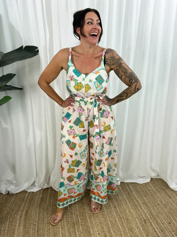 Price Buster casual slip dressPoker Jumpsuit (SALE)