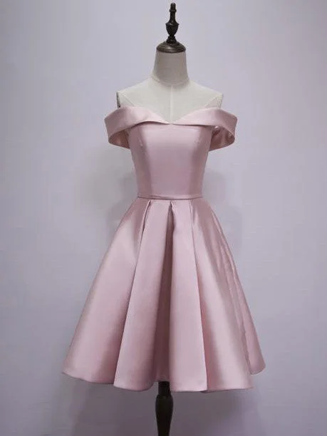 Exclusive Savings Homecoming Dress Cheap Pearl Pink Short Prom Dress Party Dress JK170