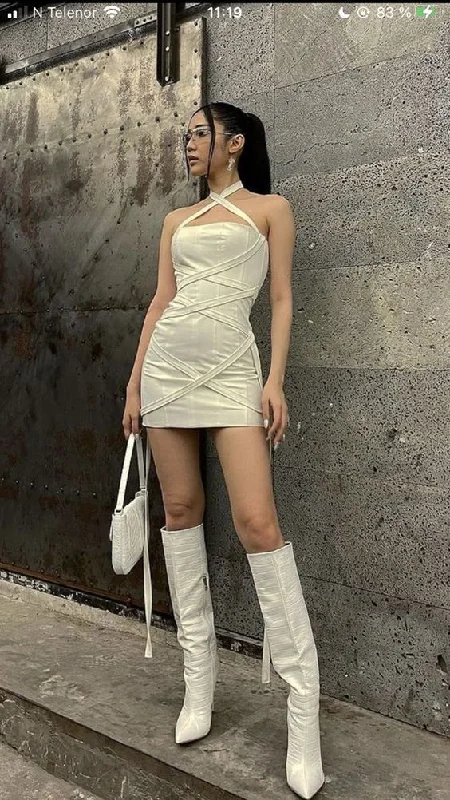 Flash Sale backless dress21th Birthday Outfit Dress,Sexy Mini Homecoming Dress Y1034