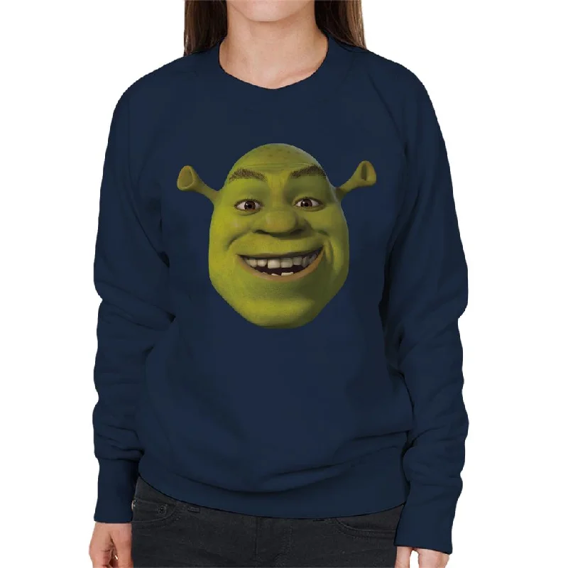 Online Specials performance gym sweatshirtShrek Smiling Women's Sweatshirt