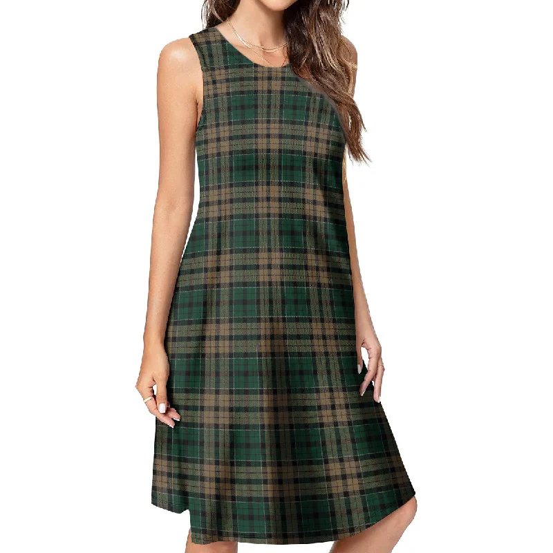 Fantastic Deals Sackett Tartan Womens Casual Dresses