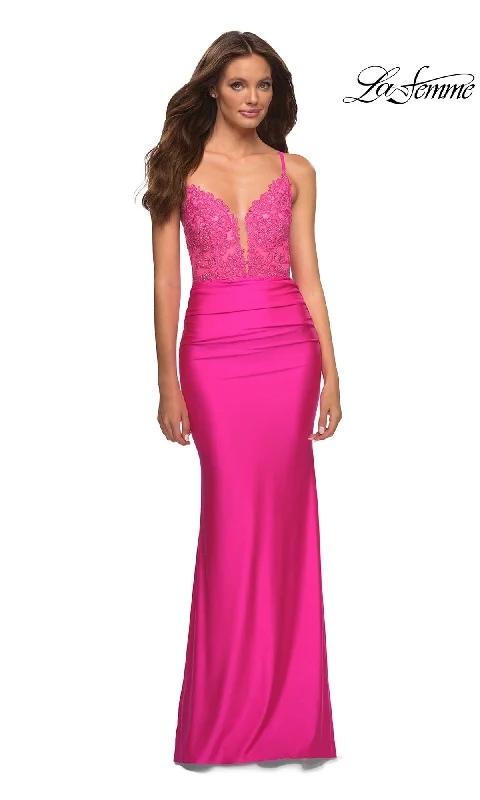 flowy maxi dressLa Femme 30606 Formal Prom Dress