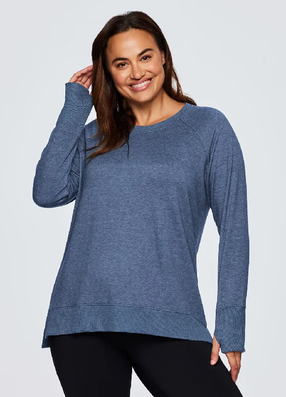 athletic style hoodiePlus Everyday Lightweight Sweatshirt