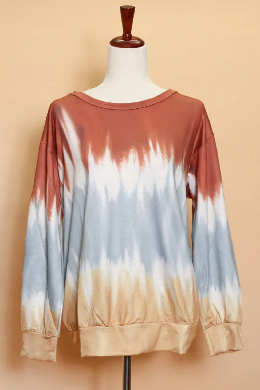 Price Cut long coatMulti Tie Dye Sweater