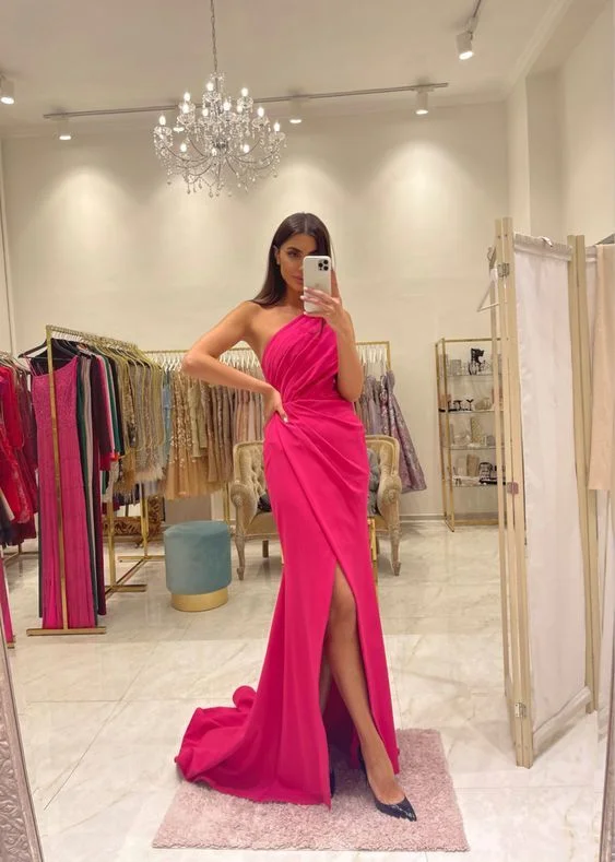 Sale Event knit dressHot Pink Prom Dress Women Sexy Dresses Elegant Party Dress Y1056