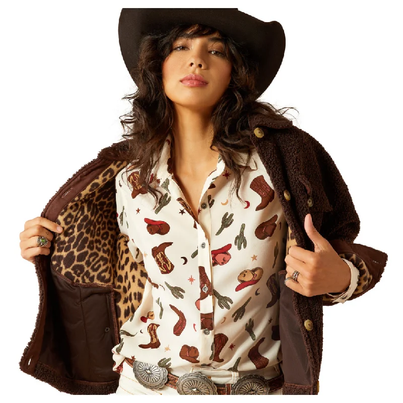 Today's Special street style coatWomen’s Julep Cropped Sherpa Jacket 10053929