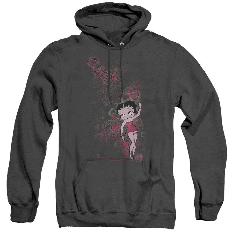 casual pullover hoodieBetty Boop Cutie - Heather Pullover Hoodie