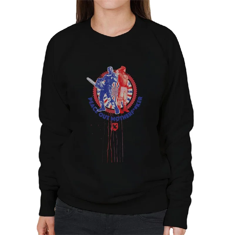 Customer Appreciation Sale breathable workout hoodiePeacemaker Peace Out Women's Sweatshirt