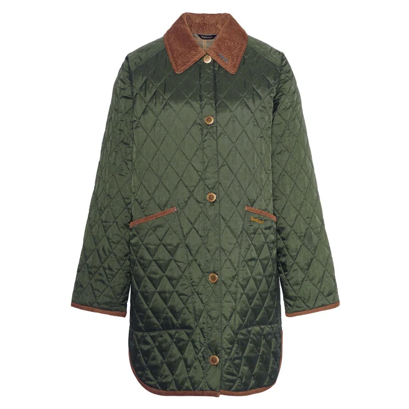Price Rollback casual sports coatBarbour 30th Anniversary Oversized Ladies Liddesdale Jacket - Olive/Classic Price Rollback casual sports coatBarbour 30th Anniversary Oversized Ladies Liddesdale Jacket - Olive/Classic