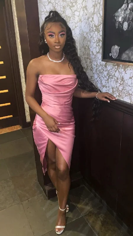 Reduced Prices long sleeve dressPink 19th Birthday Dress Outfit Black Girl,Lovely Pink Strapless Homecoming Dress Y643 Reduced Prices long sleeve dressPink 19th Birthday Dress Outfit Black Girl,Lovely Pink Strapless Homecoming Dress Y643