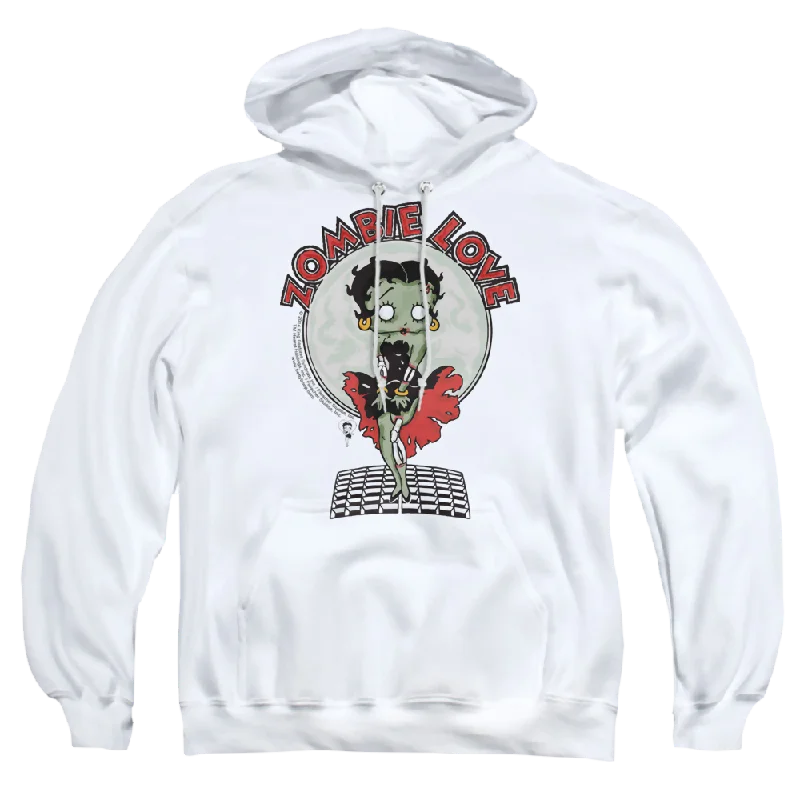 fashion casual hoodieBetty Boop Breezy Zombie Love - Pullover Hoodie