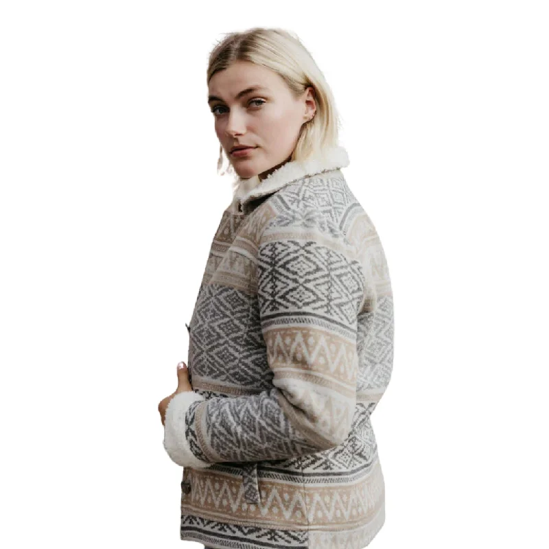 Act Fast urban casual coatWomen's Grey Gemma Jacket By Outback Trading 29855