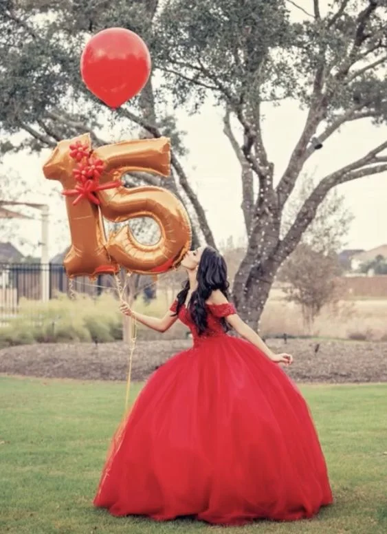 Unmissable Offer backless dressPretty Red Off The Shoulder Quinceanera Dress,Red Ball Gown Y1106