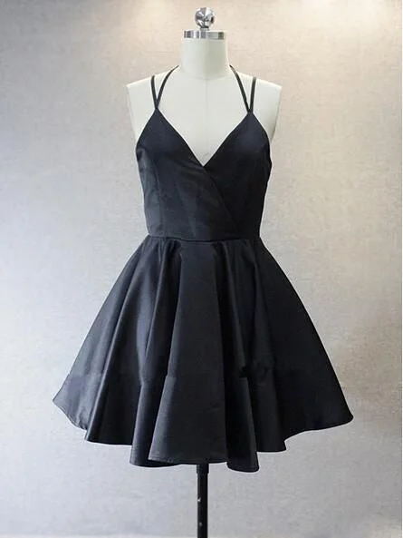 Today’s Deal Homecoming Dress Spaghetti Straps Sexy Short Prom Dress Party Dress JK175