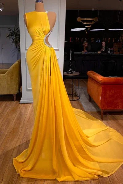 Shop and Save trendy mini dressBright Yellow Long Prom Dress Mermaid Prom Dress Y100 Shop and Save trendy mini dressBright Yellow Long Prom Dress Mermaid Prom Dress Y100