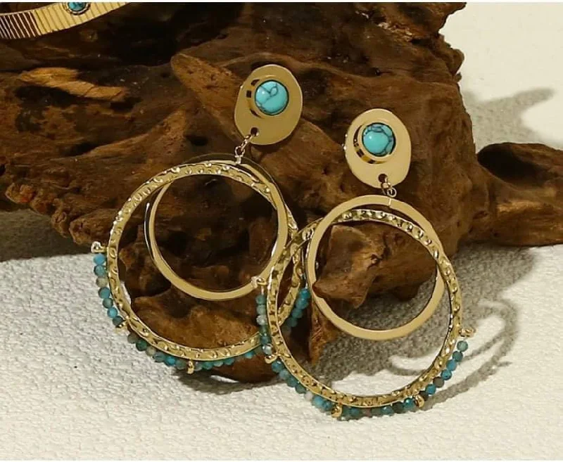 Final Clearance puff sleeve dressEgypt Earrings