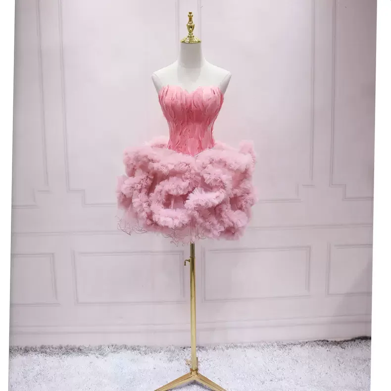 Price Blitz floral midi dressPink Homecoming Dress Cute Homecoming Dress s48