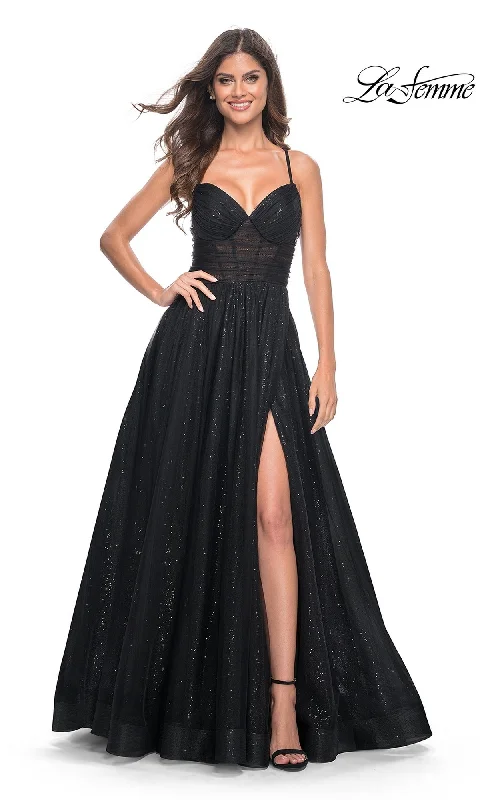 wool dressLa Femme 31986 Formal Prom Dress