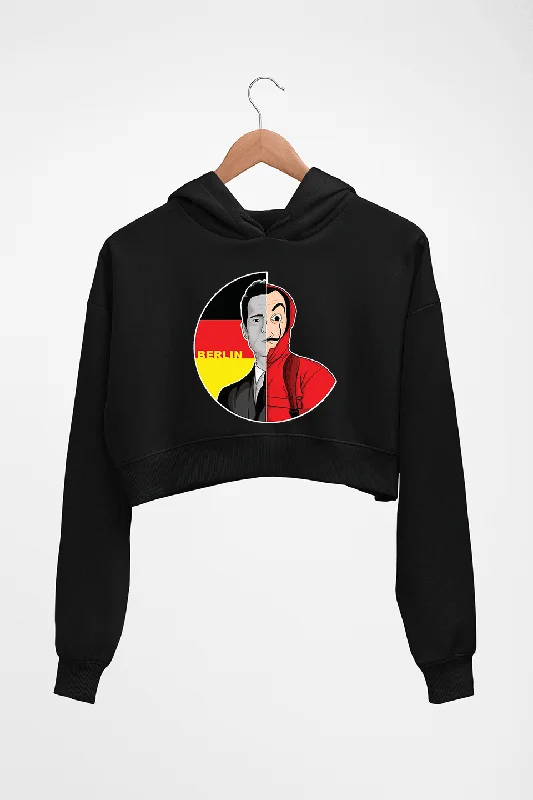 Act Now casual hoodieMoney Heist Berlin Crop HOODIE FOR WOMEN