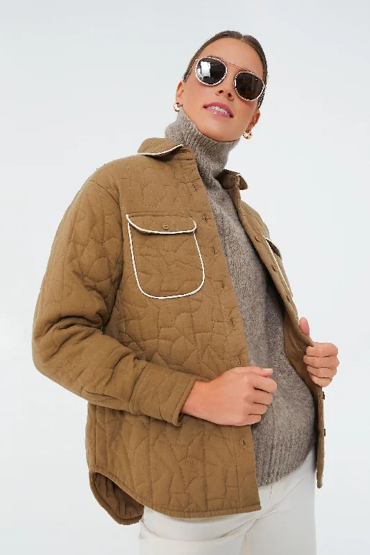 Don’t Miss Out fashion-forward coatQuilted Tannin Kyoto Jacket