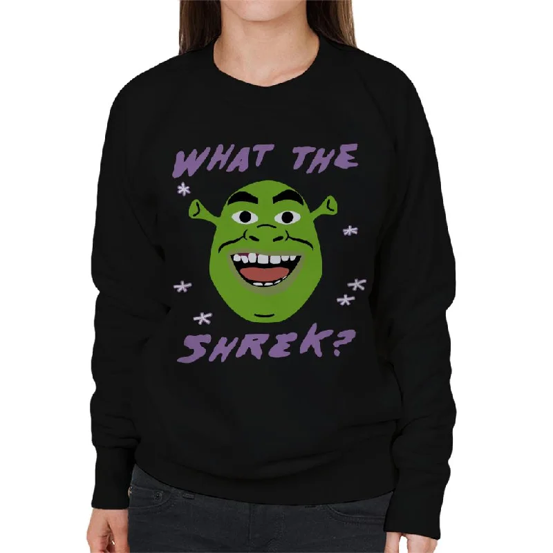 Extra Savings fitness lifestyle hoodieShrek What The Shrek Women's Sweatshirt