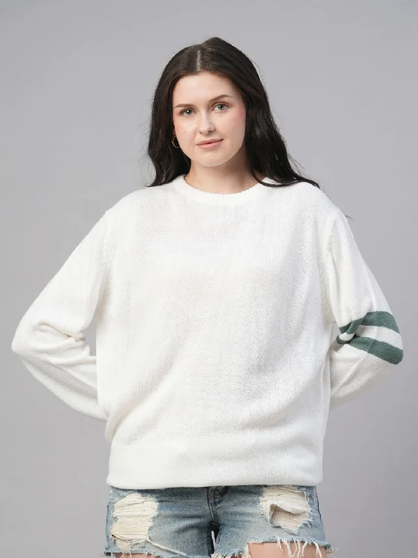 Price Blitz bold workout sweatshirtClassic Acrylic Knitted Women Pullover