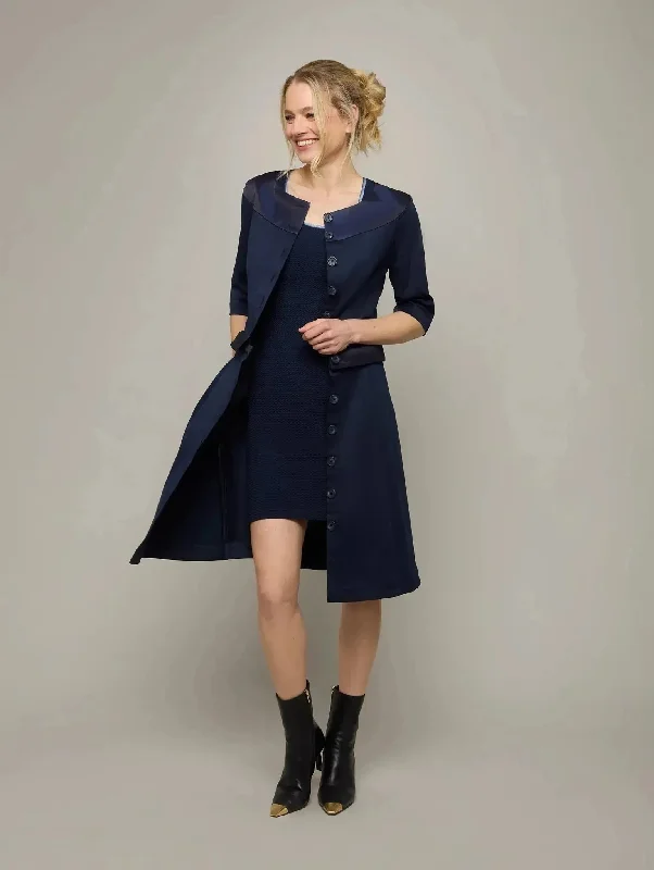 Deal Frenzy fashionable quilted coatLINDEN | 4-Way Coat-Dress