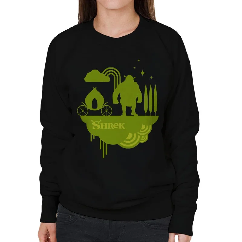 Special Savings sleek workout sweatshirtShrek Silhouette Women's Sweatshirt