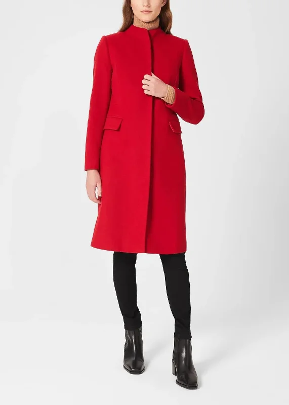 fitted coatRhiannon Coat 0221/3275/9044l00 Red