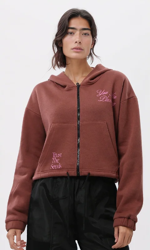 Don’t Miss Out streetwear gym sweatshirtO202392-W24W346-HAVAN (WSW)