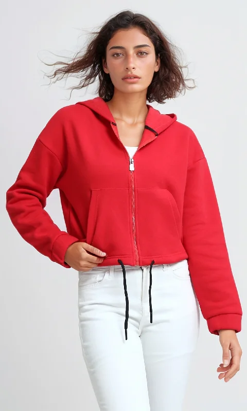 Online Exclusive luxury fitness sweatshirtO202174-W24W346-RED (WSW)
