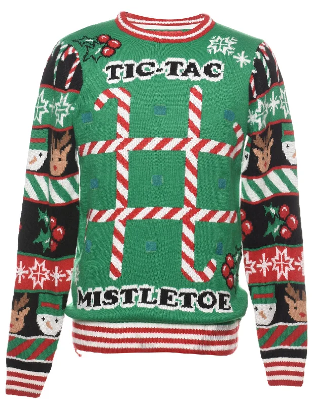 Year-End Clearance contemporary trench coatFestive Season Christmas Jumper - M