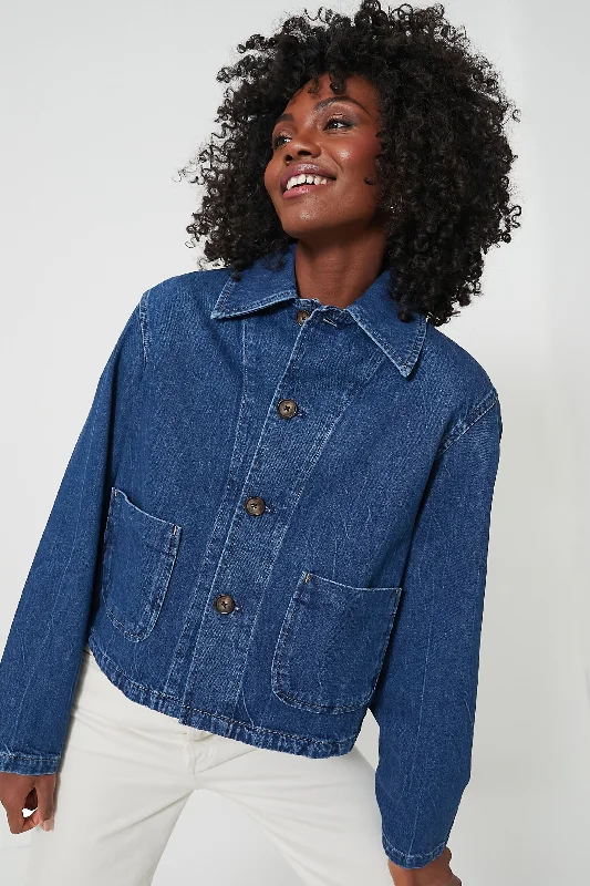 Final Markdown soft shell coatWills Wash Rigid Denim Cropped Denim Jacket