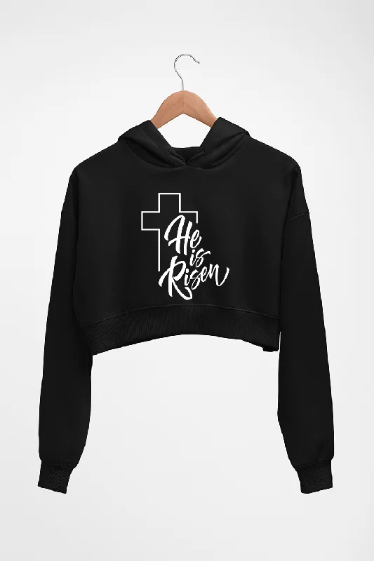 bold hoodie with logoChristian Crop HOODIE FOR WOMEN