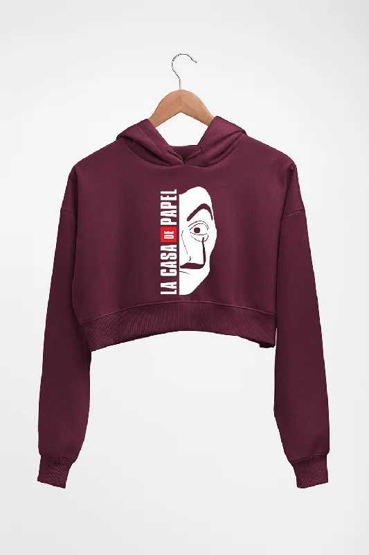Last Chance oversized pullover sweatshirtMoney Heist Crop HOODIE FOR WOMEN
