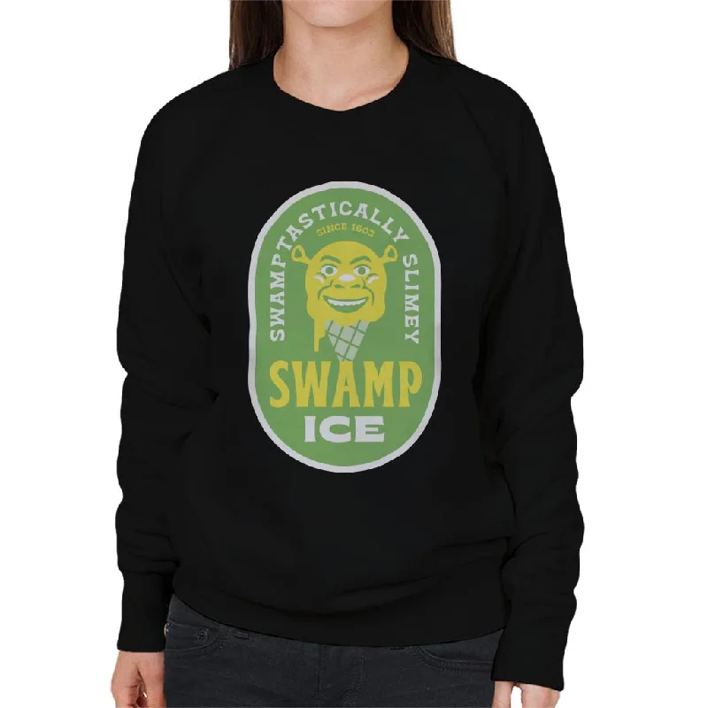 Don't Wait athletic casual sweatshirtShrek Swamptastically Slimey Swamp Ice Women's Sweatshirt