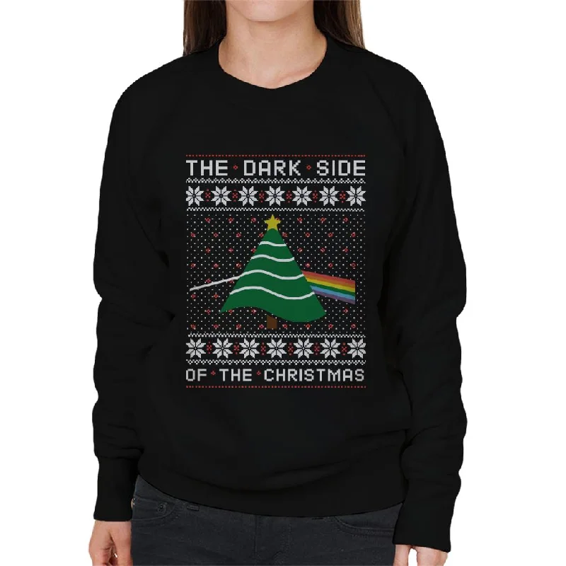 Don’t Miss Out functional sports hoodiePink Floyd Christmas The Dark Side Of The Xmas Tree Women's Sweatshirt