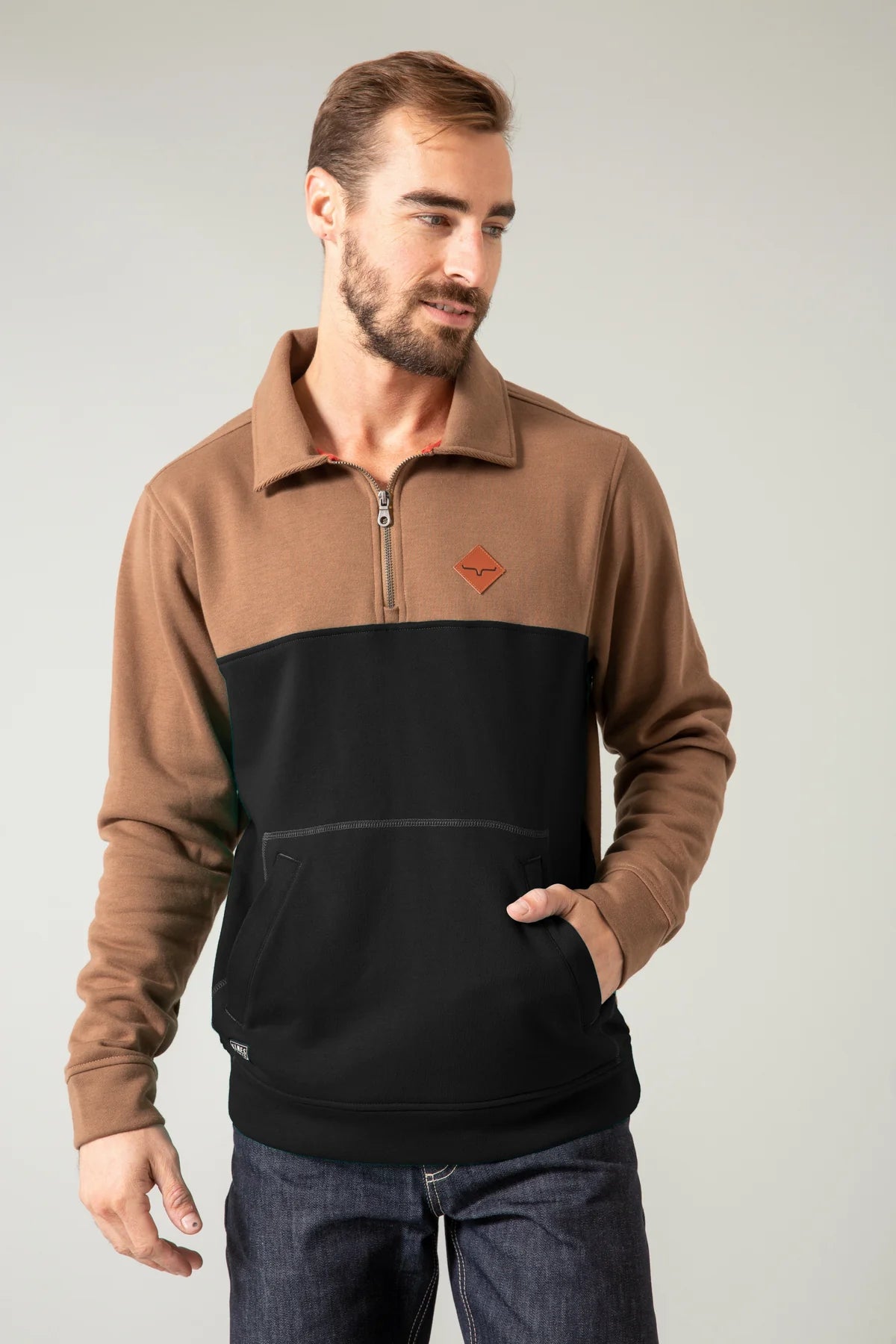Extra Savings sporty outerwearKimes Ranch Mens Diamond Head QZ Sweatshirt