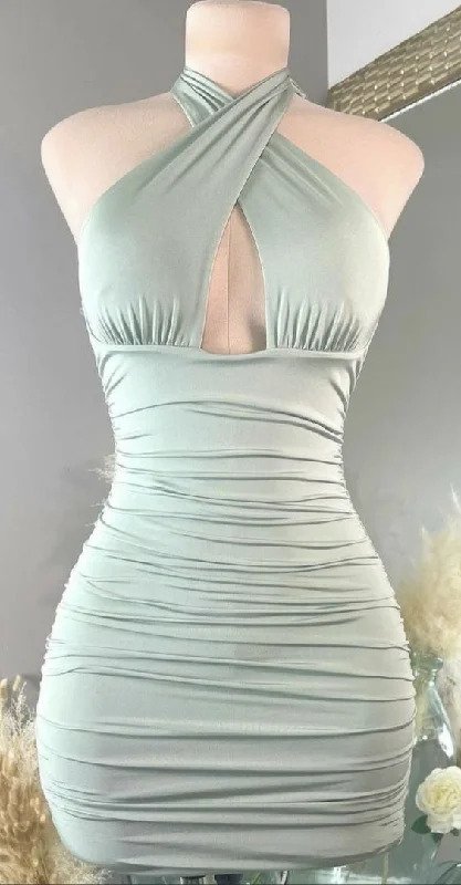 Daily Specials boho dressCross halter Neckline Tight Dress,Sexy Birthday Outfit Dress,Mini Homecoming Dress Y952 Daily Specials boho dressCross halter Neckline Tight Dress,Sexy Birthday Outfit Dress,Mini Homecoming Dress Y952