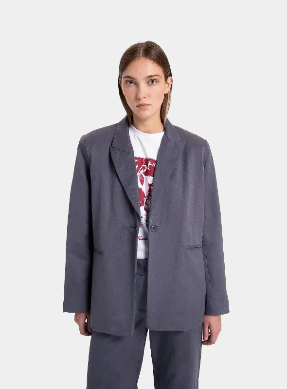 Year-End Sale puffer jacketHUDSON GREY BLAZER